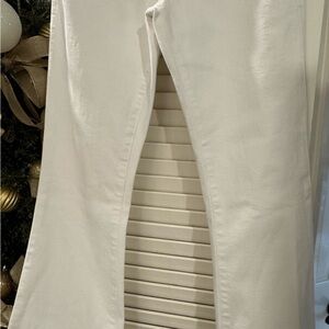 Frame Denim Cream Le High Flare Pants Sz 25